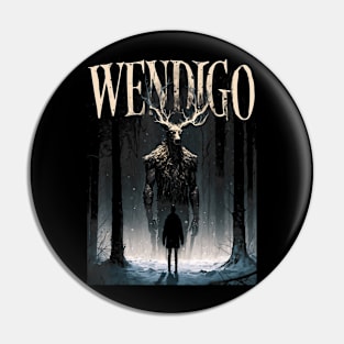 Wendigo Ghost Of The Forest Pin