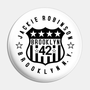 Jackie Robinson BK NY Pin