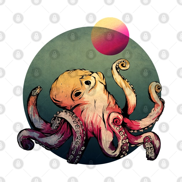 Deep Sea Octopus by Jess Adams