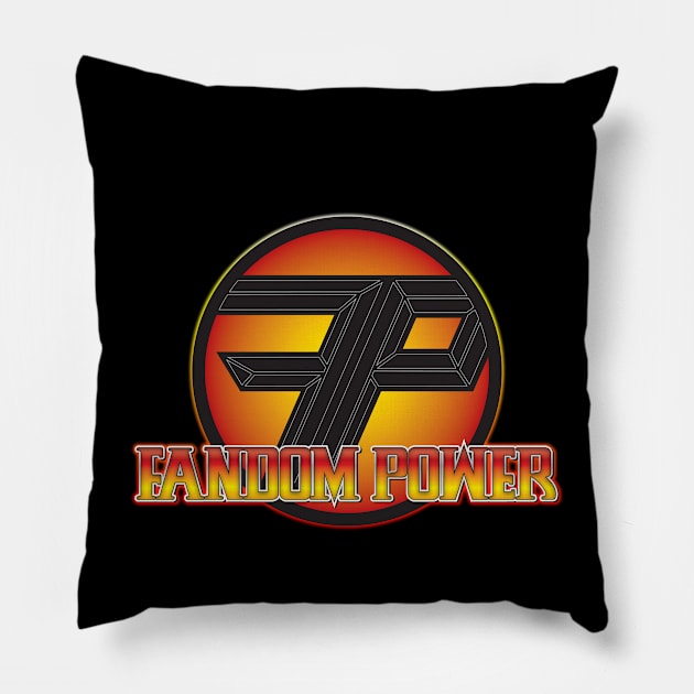 Fandom Power (Finish Him!) Pillow by Fandom Power Podcast Merch Shop