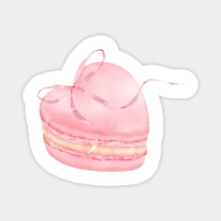 Coquette Heart Macaron Magnet