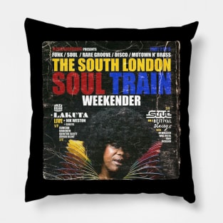 POSTER TOUR - SOUL TRAIN THE SOUTH LONDON 9 Pillow