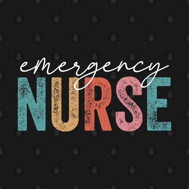 Vintage Emergency Nurse Er Nurse Nursing School Women by BramCrye