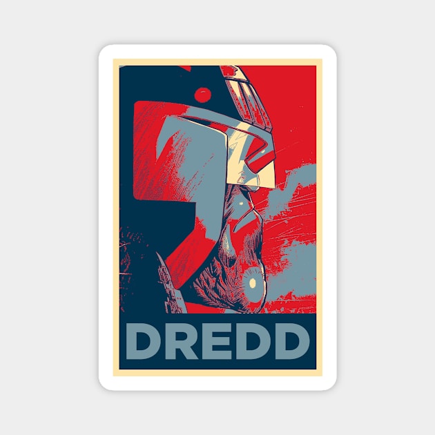 DREDD HOPE Magnet by TEEVEETEES