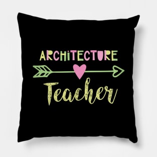 Architecture Teacher Gift Idea Pillow