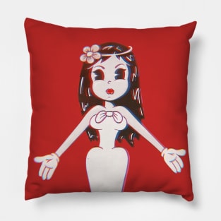 White lady liberty Pillow