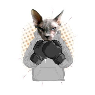 Boxing | Sphynx cat T-Shirt