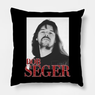 bob seger Pillow