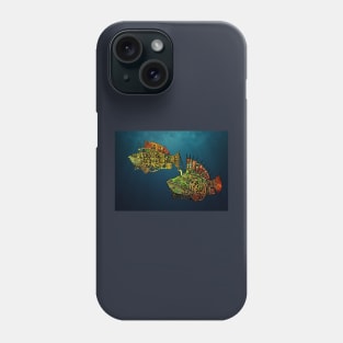Steampunk Fish #3 Phone Case