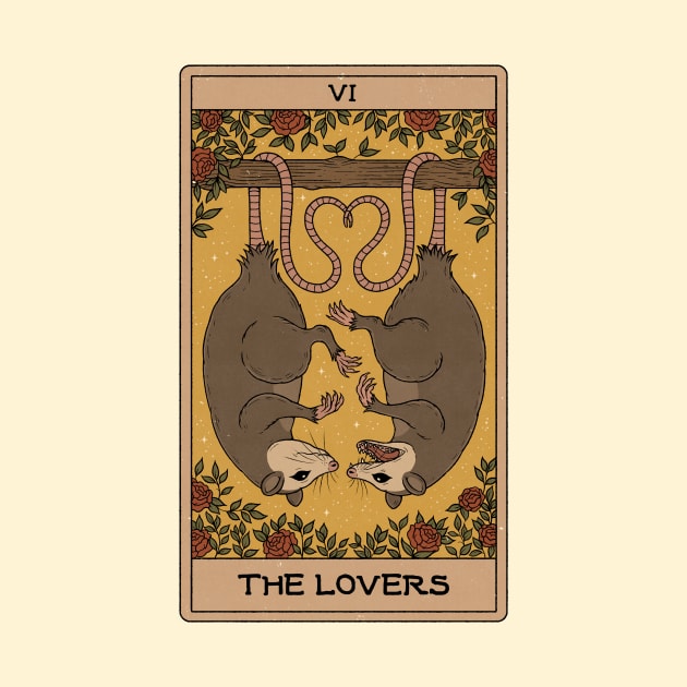 The Lovers - Possum Tarot by thiagocorrea