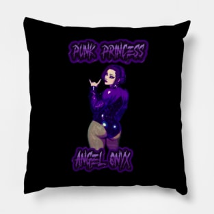 Angel onyx punk Princess anime v1 Pillow