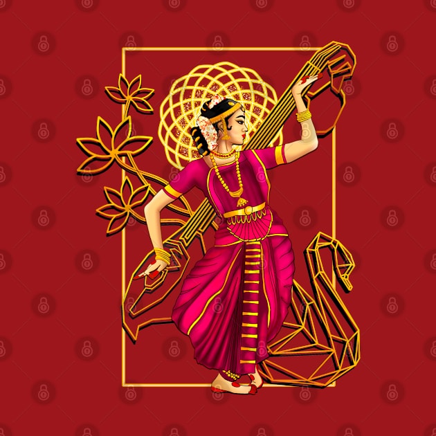 Saraswati - The Divine Dancer by Roy's Disturbia