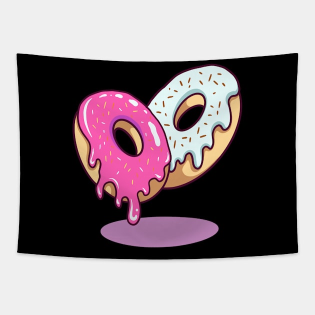 Donuts Tapestry by asterami