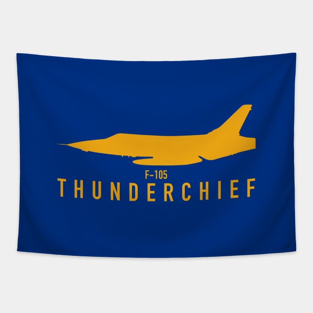 F-105 Thunderchief Tapestry by TCP