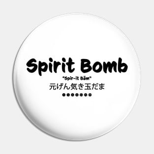 Spirit Bomb Pin