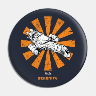 Serenity Retro Japanese Pin