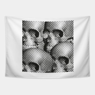 Dotty Skull Tapestry