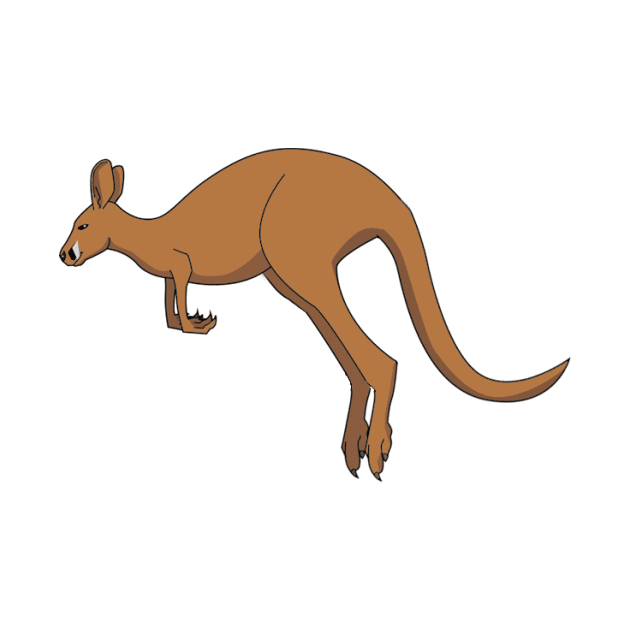 Kangaroo by Wickedcartoons