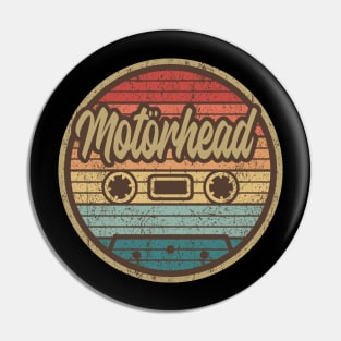 Motörhead Retro Cassette Pin