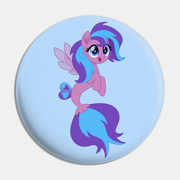 Flitterheart seapony Pin by CloudyGlow