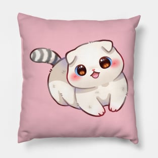 Surprised Cat Pillow