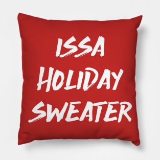 Issa Christmas Sweater Pillow