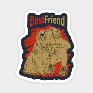 Best friend relationship Magnet