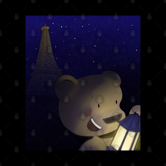 Night Time In Paris by Buttonbears