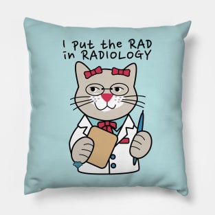 Radiologist Radiology Pillow