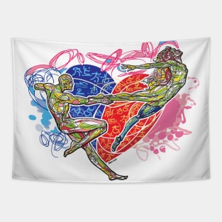 Paralympic Heart Tapestry