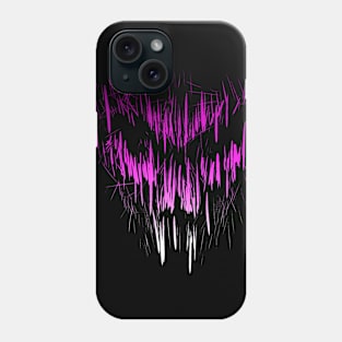 skull (pink) Phone Case