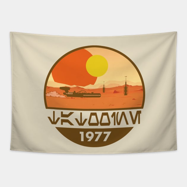 Tatooine Native Tapestry by PopCultureShirts