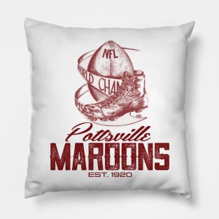 Pottsville Maroons Pillow