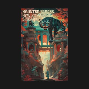 Haunted Places Haw Par Villa Singapore Ghost T-Shirt