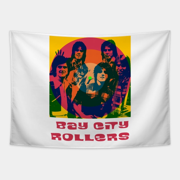 Bay City Rollers Tapestry by MichaelaGrove