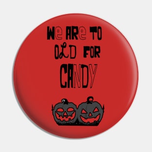 Halloween funny pumpkin Pin