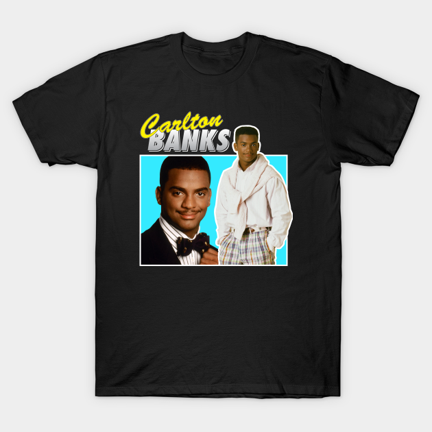 Carlton Banks Montage Fresh Prince Of Bel Air Carlton Banks - T-Shirt | TeePublic