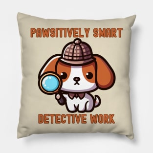 Detective beagle Pillow