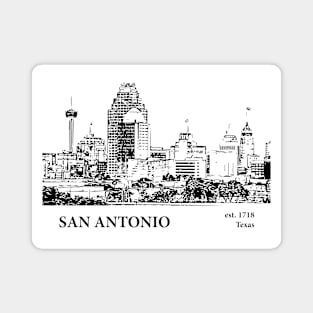 San Antonio - Texas Magnet