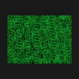 Green squiggles T-Shirt