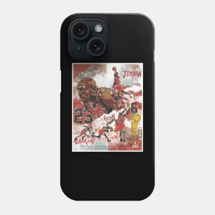 BASKETBALLART - JORDAN DUNK HERO Phone Case