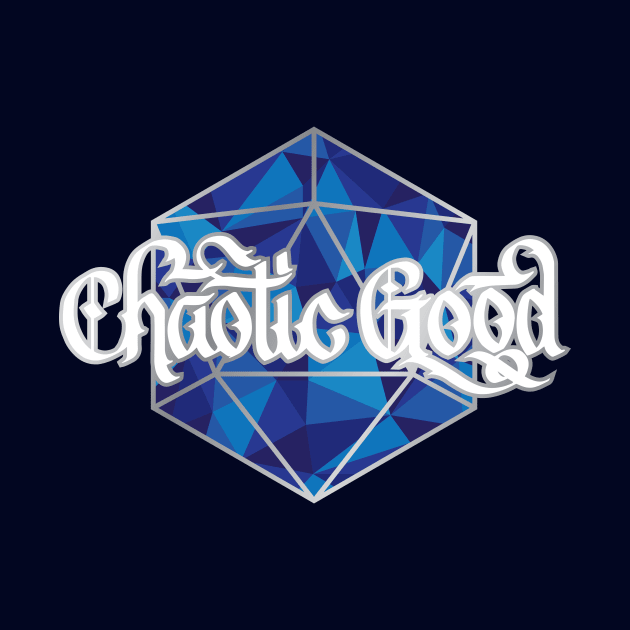 Chaotic Good D20 by polliadesign