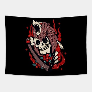 Scary monsters Tapestry