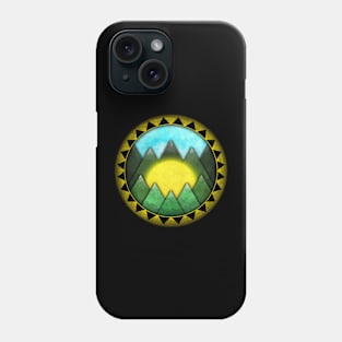 Sun in the Mountains Phone Case