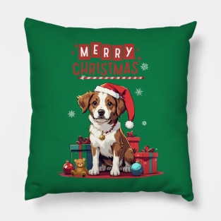 Christmas Dog Pillow