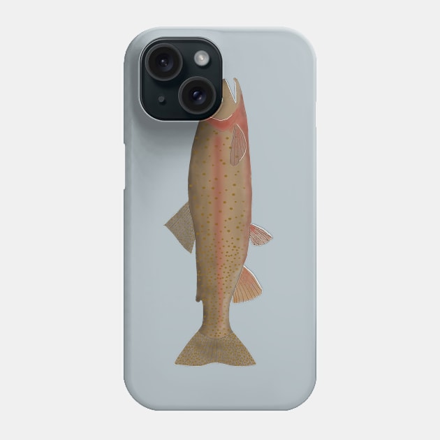 Cutthroat Trout Phone Case by FishFolkArt