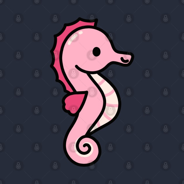 Seahorse by littlemandyart