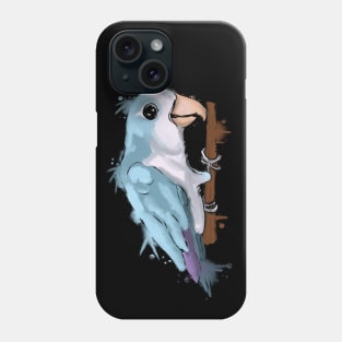 Funny quaker parrot Phone Case