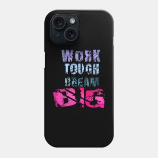 Hardship quote typography Phone Case