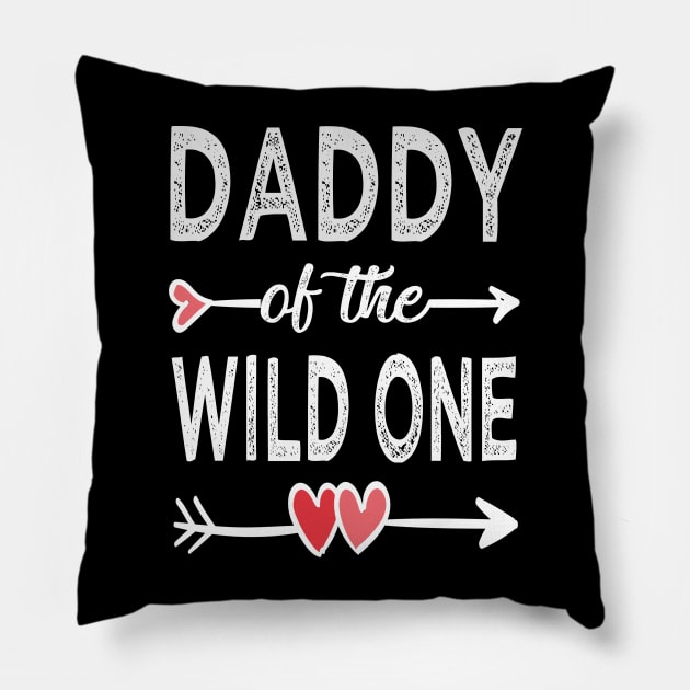 daddy of the wild one daddy Pillow by Bagshaw Gravity